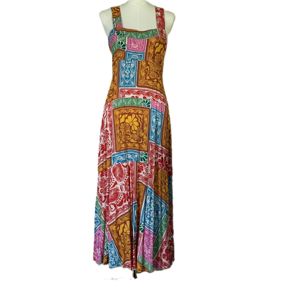 MSK | Multi-Print Long Sundress Sz M